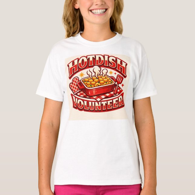 T-shirt Bénévole HOTDISH (Devant)