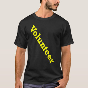 T-shirt Bénévoles Emplois Personnel Événement Uniforme Cha
