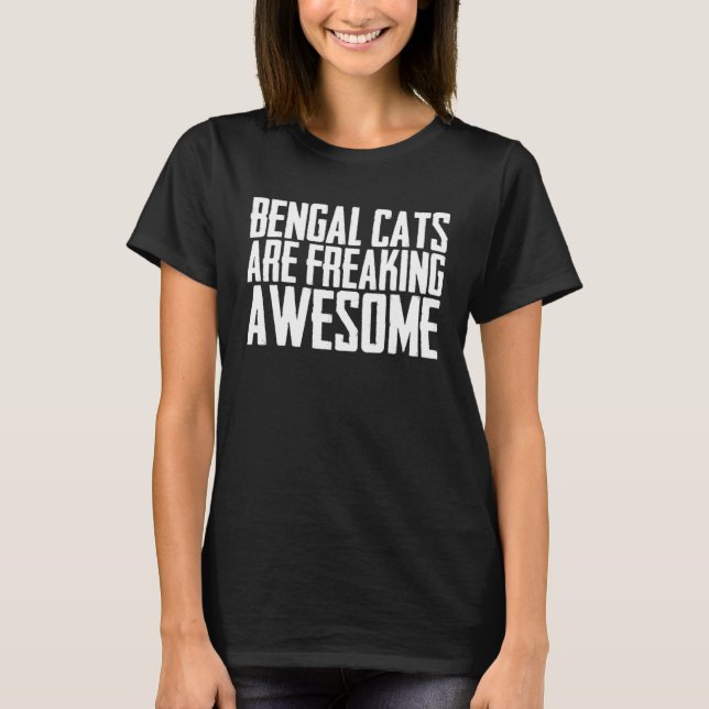 T-shirt Bengal  Bengal cats  Bengal mom  4 (Devant)