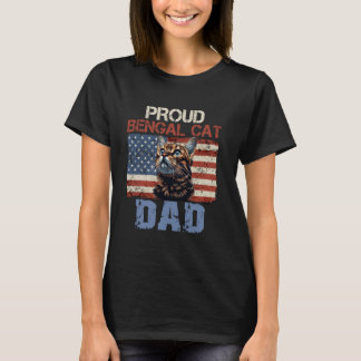 T-shirt Bengale Chats FIER BENGAL CHAUSSURES DAD USA Homme