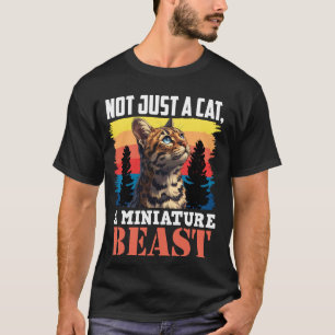 T-shirt Bengale Chats PAS SEULEMENT UN CHAT UN MINIATURE B