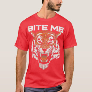 T-shirt Bengale Tiger Me Bite Vintage Retro 1