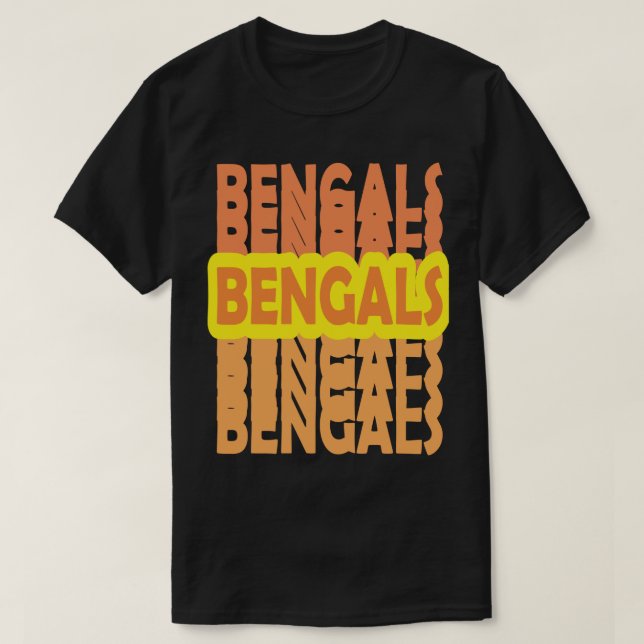 T-SHIRT BENGALS 3 (Design devant)