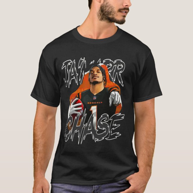 T-shirt Bengals Jam'aar Chase Cincinnati Superbowl (Devant)