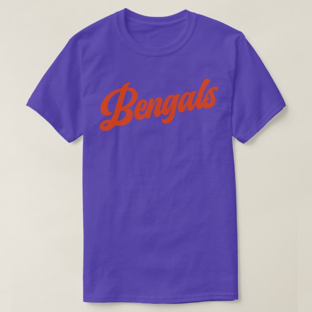 T-shirt Bengals Retro Cincinnati Bengals (Design devant)