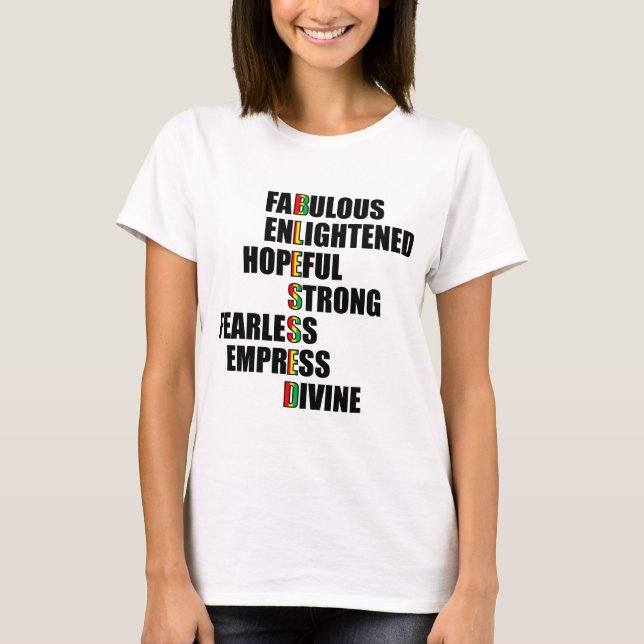 T-shirt Béni - Affirmation (Devant)