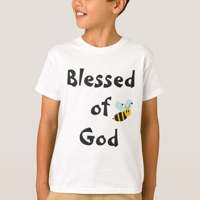 T-shirt Béni de Dieu Bumblebee (Devant)