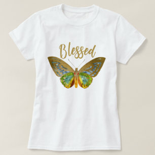 T-shirt Béni Débardeur papillon coloré
