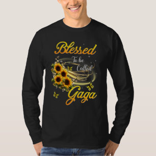 T-shirt Béni D'Être Appelé Gaga Sunflower Mothers Day 20