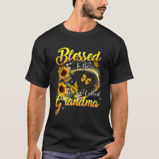 T-shirt Béni d'être appelé Grand-mère Tournesol Amateurs G