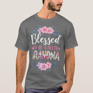 T-shirt Béni d'être appelé la fête des mères de grand-mère