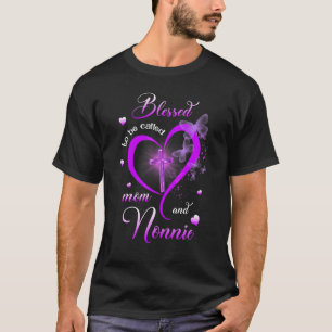 T-shirt Béni d'être appelé la fête des mères de Maman et N