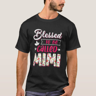 T-shirt Béni d'être appelé le costume de la fête des mères