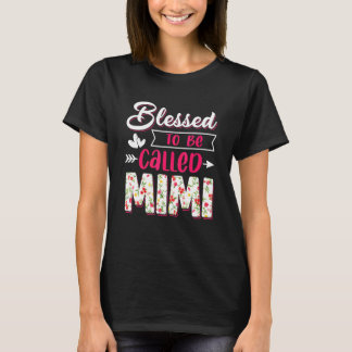 T-shirt Béni d'être appelé le costume de la fête des mères