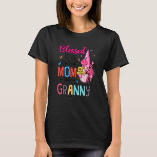 T-shirt Béni D'Être Appelé Maman Et Granny Christan Gnomes