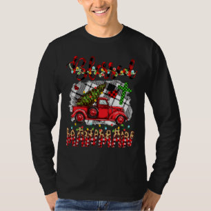 T-shirt Béni D'Être Appelé Meemaw Christmas Red Truck