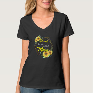 T-shirt Béni d'être appelé Momo tournesol Momo mères d