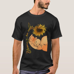 T-shirt Béni D'Être Appelé Nana Cute Elephant Funny Nana