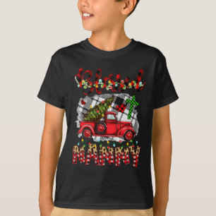 T-shirt Béni D'Être Appelé Nene Christmas Red Truck