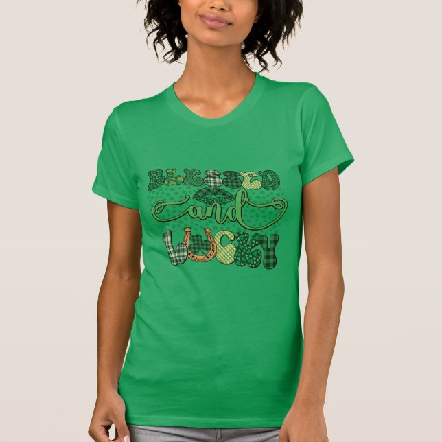T-shirt Béni Et Chanceux (Devant)