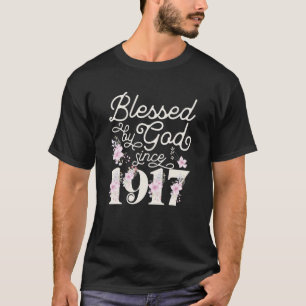T-shirt Béni Par Dieu Depuis 1917