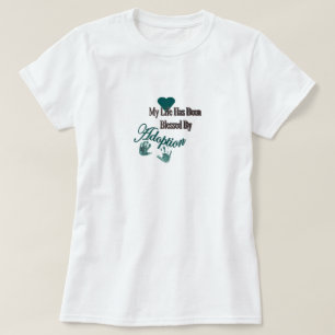 T-shirt Béni par la chemise d'adoption