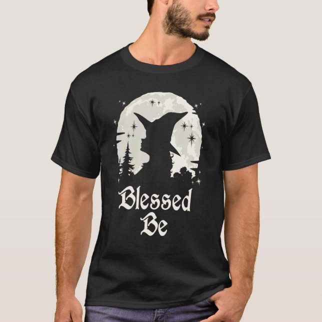T-shirt Béni Soit Witchcraft Wiccan sorch (Devant)