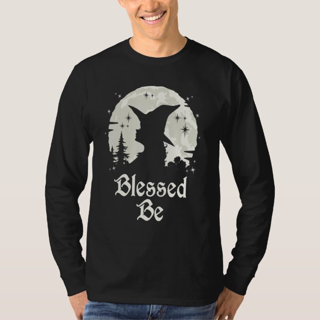T-shirt Béni Soit Witchcraft Wiccan sorch (Devant)