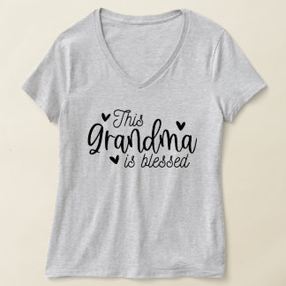 T-shirt Bénie Grand-mère mignonne art du mot