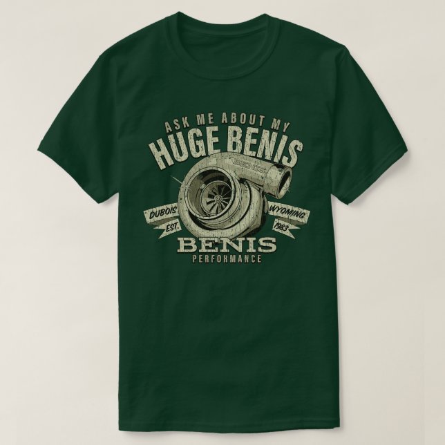 T-shirt Benis Performance 1983 (Design devant)