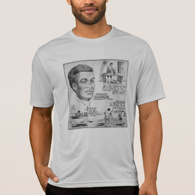 T-shirt Benjamin Banneker : Black Scientist & Revolutionar (Devant)