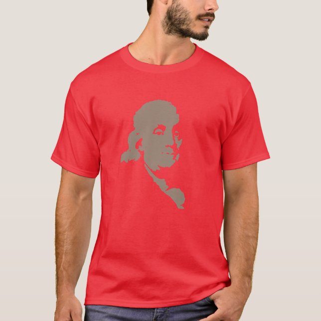 T-shirt Benjamin Franklin (Devant)