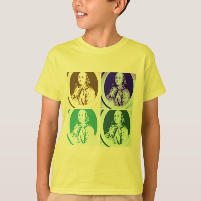T-shirt Benjamin Franklin (Devant)