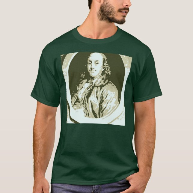 T-shirt Benjamin Franklin (Devant)