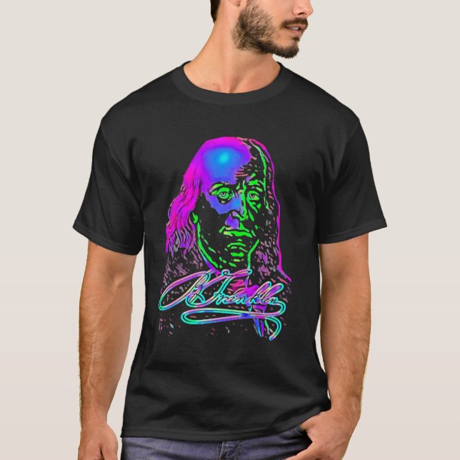 T-shirt Benjamin Franklin (Devant)