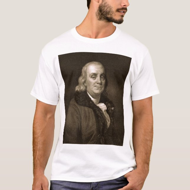 T-shirt Benjamin Franklin (Devant)
