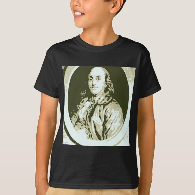T-shirt Benjamin Franklin (Devant)