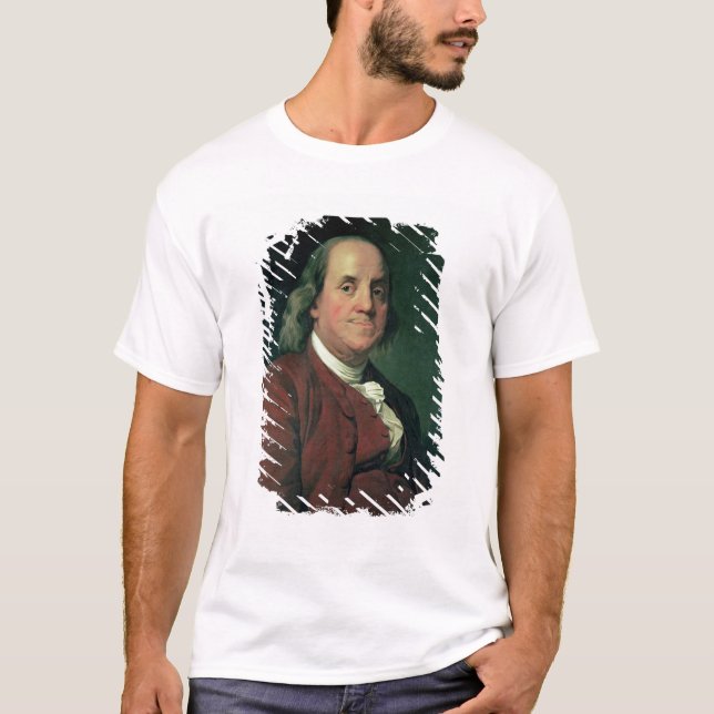 T-shirt Benjamin Franklin, 1782 (Devant)