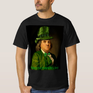 T-shirt Benjamin Franklin Clover St Patrick's Day