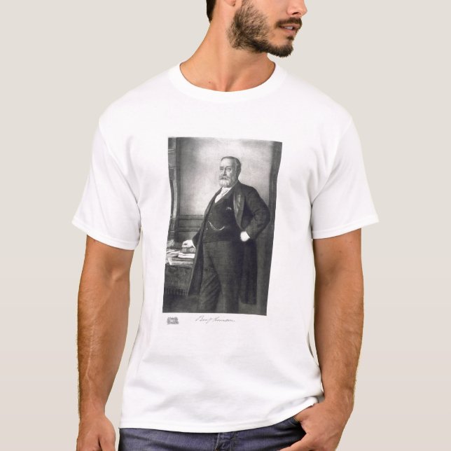 T-shirt Benjamin Harrison (1833-1901), 23ème président de (Devant)
