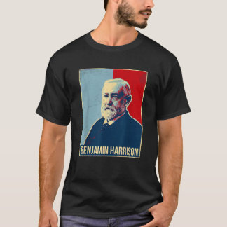 T-shirt Benjamin Harrison Président