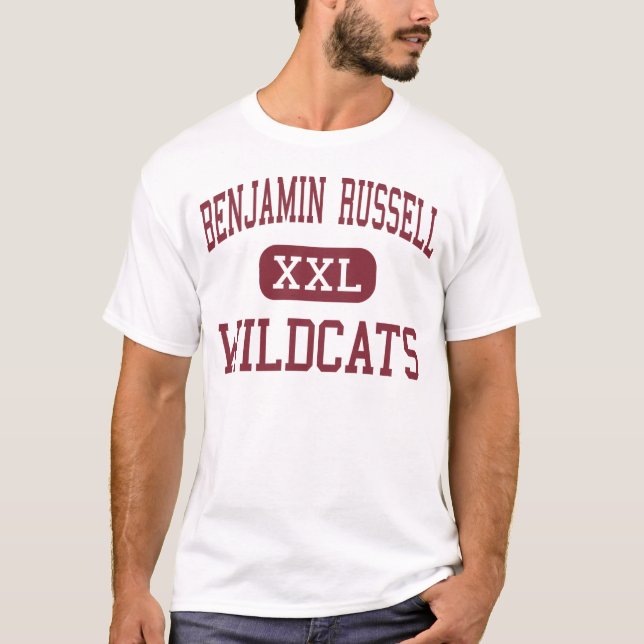 T-shirt Benjamin Russell - chats sauvages - ville (Devant)