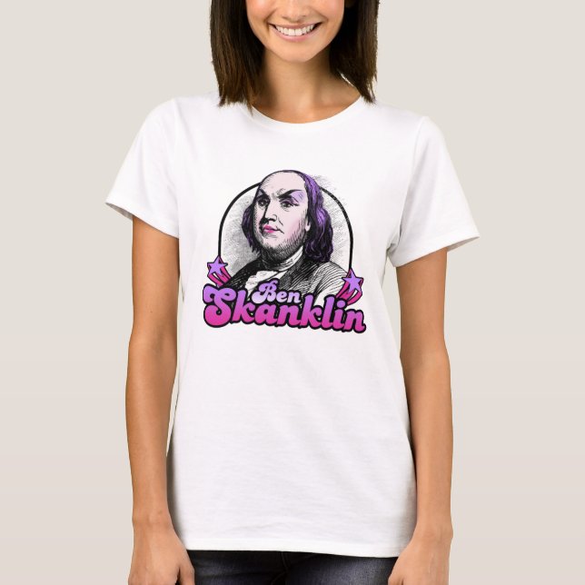 T-shirt Benjamin Skanklin (Devant)