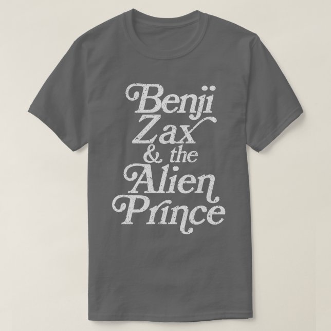 T-shirt Benji Zax et le Prince (Design devant)