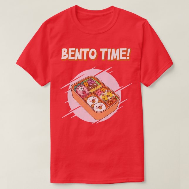 T-shirt Bento Time ! Bento Premium japonais (Design devant)