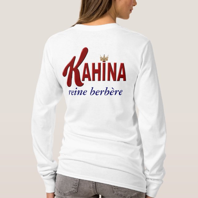 T-shirt Berbere de reine de Kahina (Dos)