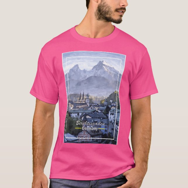 T-shirt Berchtesgaden Allemagne (Devant)