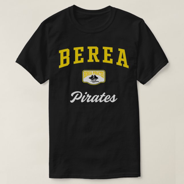 T-shirt Berea High School Pirates  (Design devant)