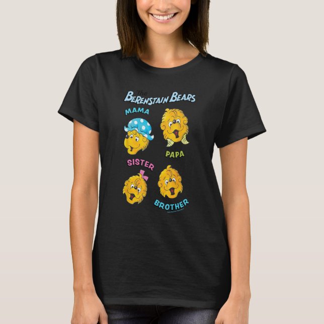 T-shirt Berenstain Porte La Famille Berenstain Oears (Devant)