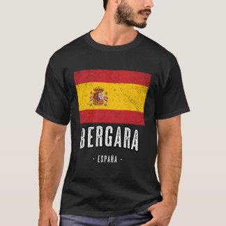 T-shirt Bergara Espagne Es Drapeau Ville Bandera Ropa